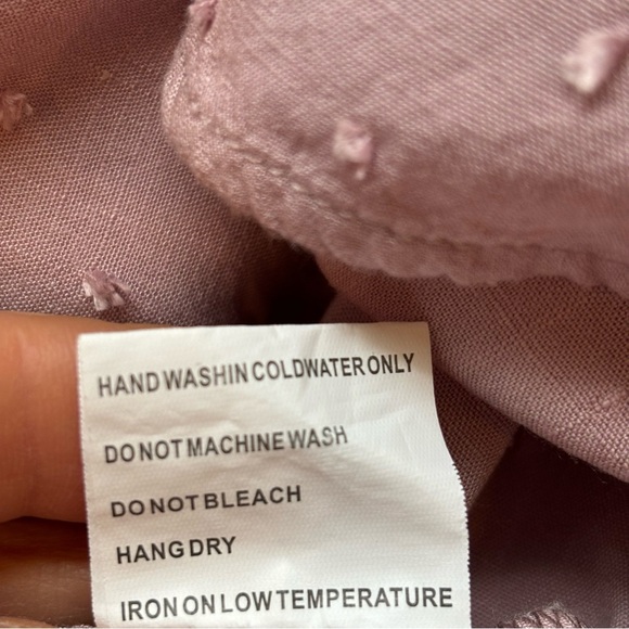 Solitaire Bohemian Floral Embroidered Top, Size Large - Picture 12 of 12